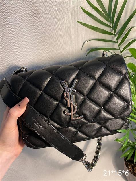 сумка ysl на цепочке
